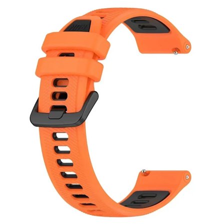 20mm/22mm Mjukt silikonarmband för Garmin Active/Vivoactive 6 5/Venu 3 Sq/Forerunner 570 165 265 Armband för Amazfit/HUAWEI Armband