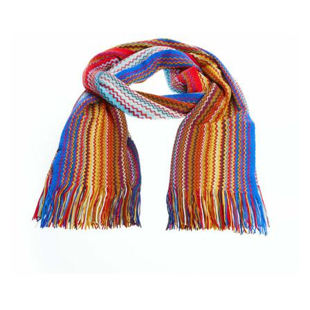 Missoni - Sjalar - Blå - Dam - Storlek: One Size, Dam, Storlek: ONE SIZE