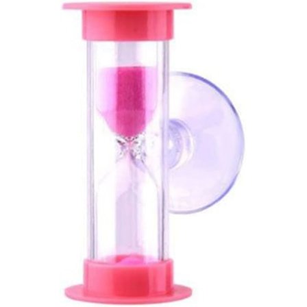 2 minutters brusebad sandtimer sugekop badeværelse nedtællings timeglas ingen batterier nødvendige sjovt badetilbehør