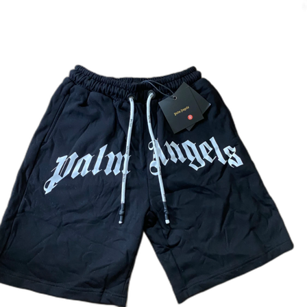 Svarta Palm Angels shorts med tryck