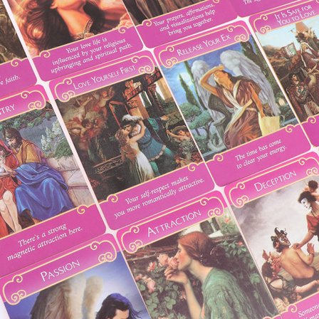 Nye Romance Angels Oracle Cards Tarot Cards Party Prophecy Divi
