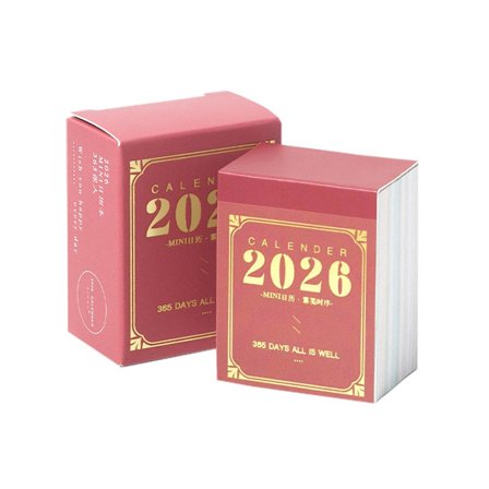 ING-kalenteri Pieni kalenteri vuodelle 2026 Kalenteri paksusta irrotettavasta paperista Repäisykalenteri 365 päivän suunnittelija Kalenteri vuodelle 