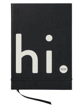 Calendar 2024 Black Design Letters