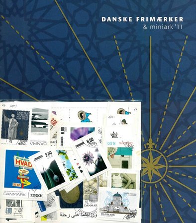 Danmark - Stemplet Årsmappe 2011