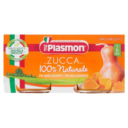Plasmon Omogeneizzato Zucca 2x80g