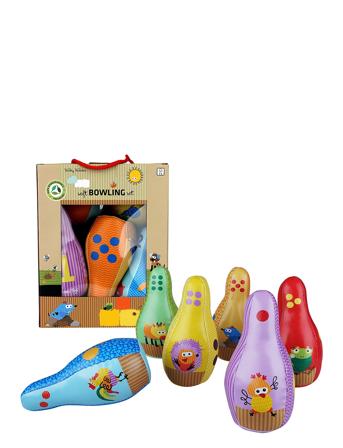 Wacky Wonders Soft Bowling Set Toys Puzzles And Games Games Active Games Monivärinen/Kuvioitu Barbo Toys