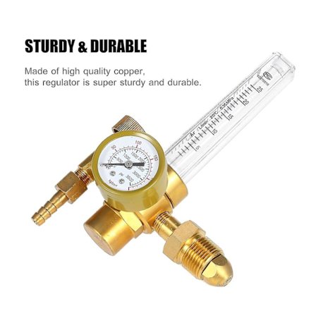 Flödesmätare Argon Koldioxid Cofairy Mig Tig Flödesmätare Kontrollventil Gasregulator