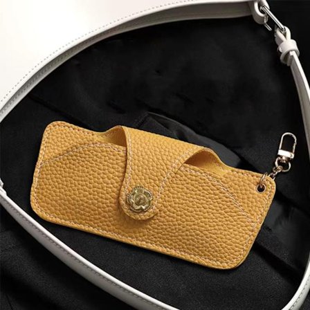 Brilleetui Solbriller Opbevaringstaske GUL