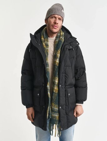 GANT Down Puffer Parka - Black - M