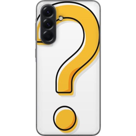 Yhteensopiva Puhelinkuori Samsung Galaxy A56 Kysymysmerkki