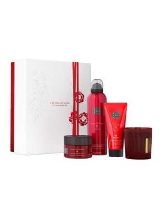 Rituals The Ritual of Ayurveda Set cont.: Foaming Shower Gel 200 ml + Body Cream 100 ml + Body Scrub 125 g + Scented Candle 140 g 1.0items