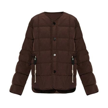 Jil Sander Quilted down Jakke Brun, Dame