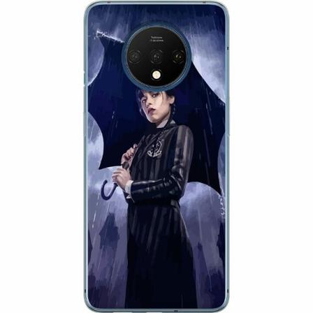 Oneplus 7t Genomskinligt Skal Wednesday Addams