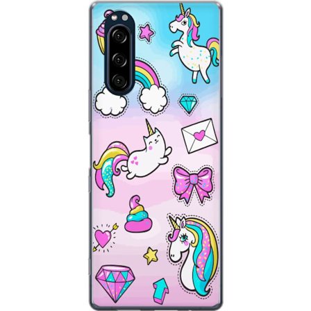 Yhteensopiva Puhelinkuori Sony Xperia 5 Unicorn