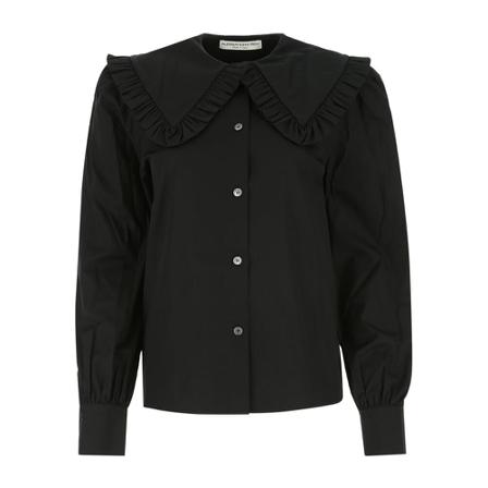 Alessandra Rich Shirts Sort, Dame Skjorter
