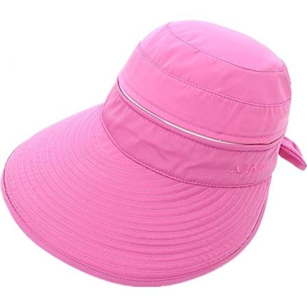 Naisten säädettävä aurinkolippalakki, taittuva lippa, leveälierinen aurinkolippalakki