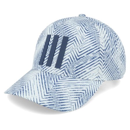 Adidas - White adjustable Gorra - Tour 3 Strp Prt Crystal Jade Adjustable @ Hatstore