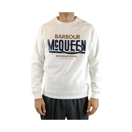 Barbour, Sweatshirts Wit, Heren, Maat:M