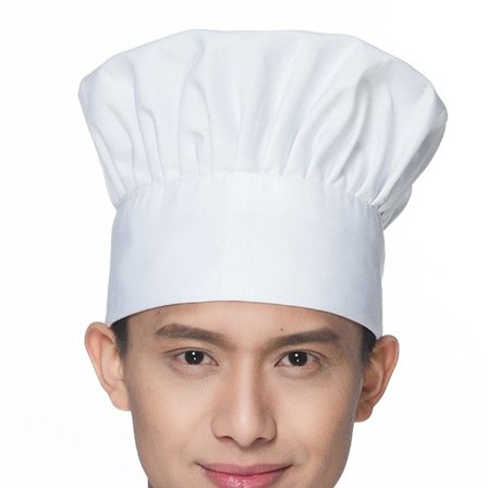 Kokkelue - Kokkehatt Hvit