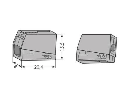 Wago Serie 224 - 2, 5mm (100 Stück)