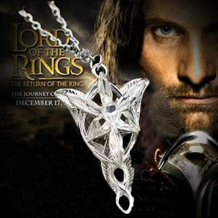 Halsband Sagan om Ringen Zirkonhänge