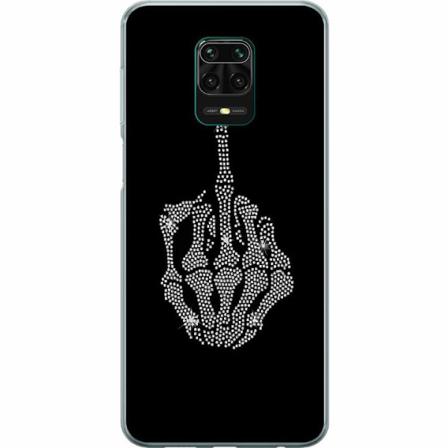 Xiaomi Redmi Note 9 Pro Mjukt Skal - Fuck You Bling