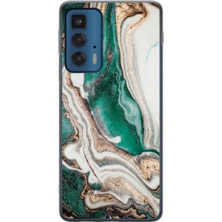 Motorola Edge 20 Pro Läpinäkyvä kuori Vihreä