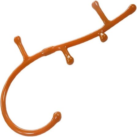 1:a Cane Massager Trigger Point Självmassagekrok Rygg- och nackmassageapparat för ryggfötter Nackmuskler Axel Kroppsben