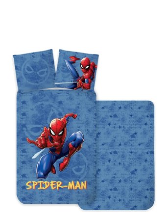 BrandMac Bed Linen Senior Spiderman 4411 - 140X200, 60X63 Cm - Multi/patterned - 140X200.60X63CM