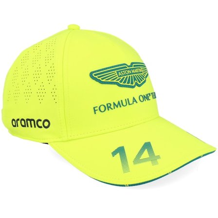 Formula One - Motor Gelb adjustable Cap - Aston Martin F1 25 Alonso Team Lime Adjustable @ Hatstore
