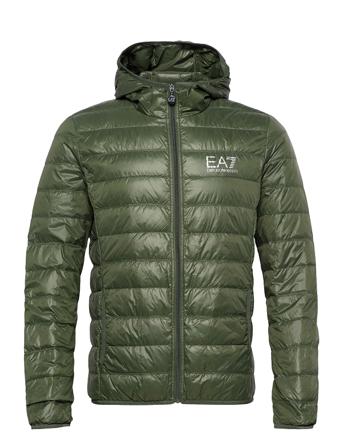 Jacket Fôret Jakke Grønn EA7