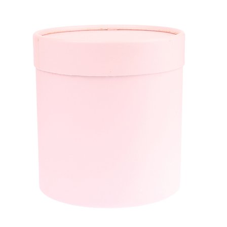 1st Flower Box Rose Bukett Boxes Rund Box for Flower Arrangem Pink