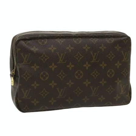 Louis Vuitton Vintage Pre-owned Toilet Taske Brun, Dame Vintage Tasker, Størrelse: ONE Size
