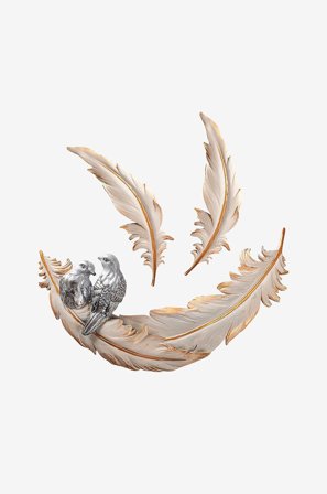 Wallity - Seinäkoriste Odessa (3 kpl) - Beige - Julisteet & taulut - - Homeroom