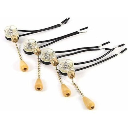 Heavy Duty Ljusdragbrytare, Universell Dragbrytare, Bord 4st