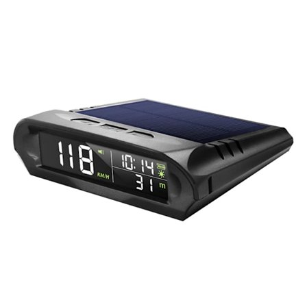 Universal HUD X 98 Bil Sol Digital Speedometer GPS Speedometer Alarm Meter Hastighedsafstand Højde