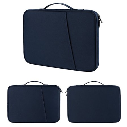 Handväska Tablet Sleeve Case MARINBLÅT FÖR 12-13 TUM