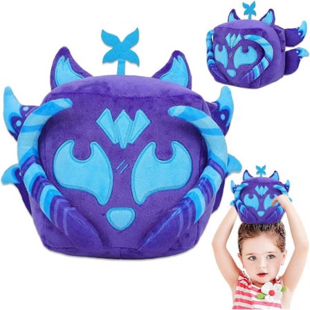 Bloxs Plyslegetøj, 15 cm Frugtplysdukker, Firkantet Dyrefrugtplys, Frugtplysdyr, Plyslegetøj til Drenge og Piger