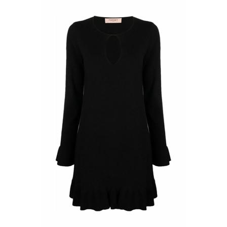 Twinset, Short Dresses Czarny, Kobieta, Rozmiar: XS