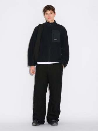 Holzweiler Dovre Fleece Jacket - Black - Men's - XXL