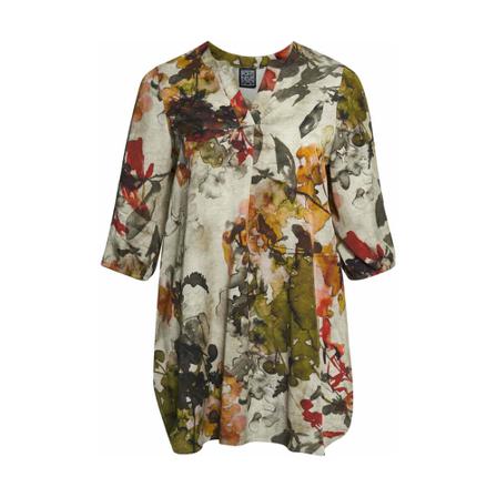 Pont Neuf Bloom - Dusty Olive Grøn, Dame Tunika