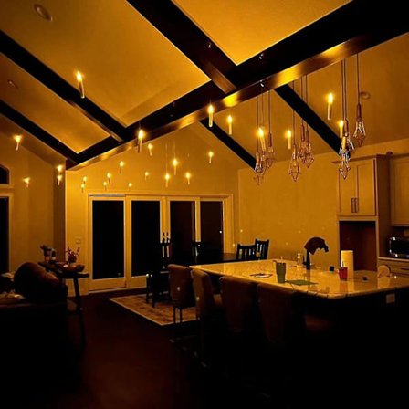 12 Flytande Ljus Med Stavsfjärrkontroll, LED-Ljuslösa Flimmerande Stickljus Batteridrivna Harry Potter Flytande Ljus För Halloween