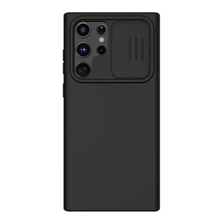 Nillkin Galaxy S22 Ultra Skal Camshield Silky Silicone - Svart