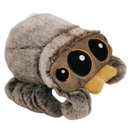 Söt liten spindel bebis mjuk plysch leksaker tecknad film djur film kringutrustning dockor leksak