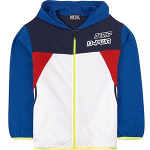 Kids - Diesel Sleggy Over Sweat-Shirt White 14 Years - Jumpers and knitwear - 14 years - Blue - Junge