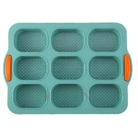 9 Oval Fransk Hjemmelaget Småbrødform Non-Stick Bakeware