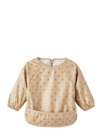 Nbmlilo Ls Bib Lil Home Meal Time Bibs Beige Lil'Atelier