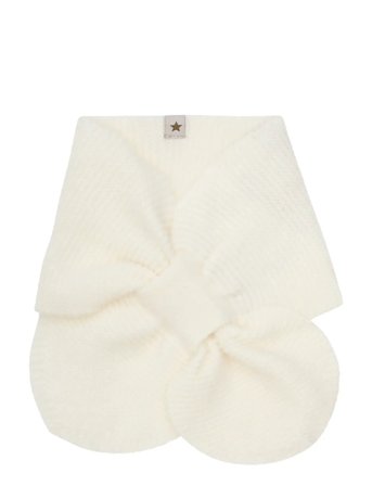 Huttelihut Neck Warmer Wool Knit - White - ONE SIZE