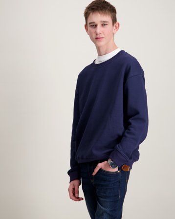 RYVLS The Core Crewneck Blau Pullover Jungen - Kids Brand Store