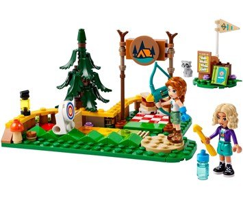 LEGO-LEGO Friends Äventyrsläger – Bågskytte 42622-LEGO Friends Bueskytterbane på ferieleir 42622-LEGO-LEGO
